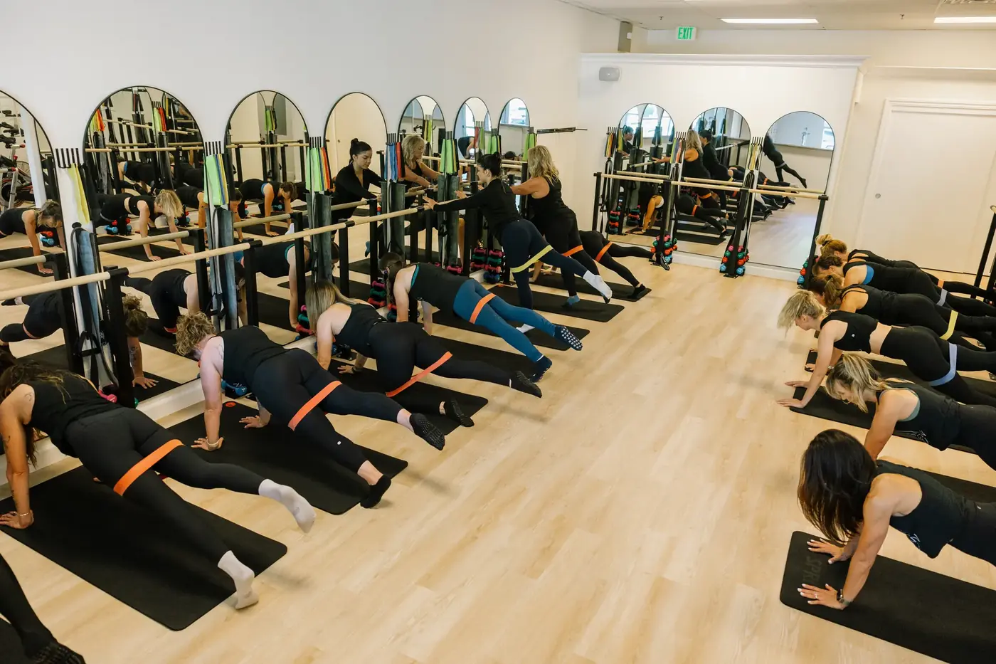 Pilates class