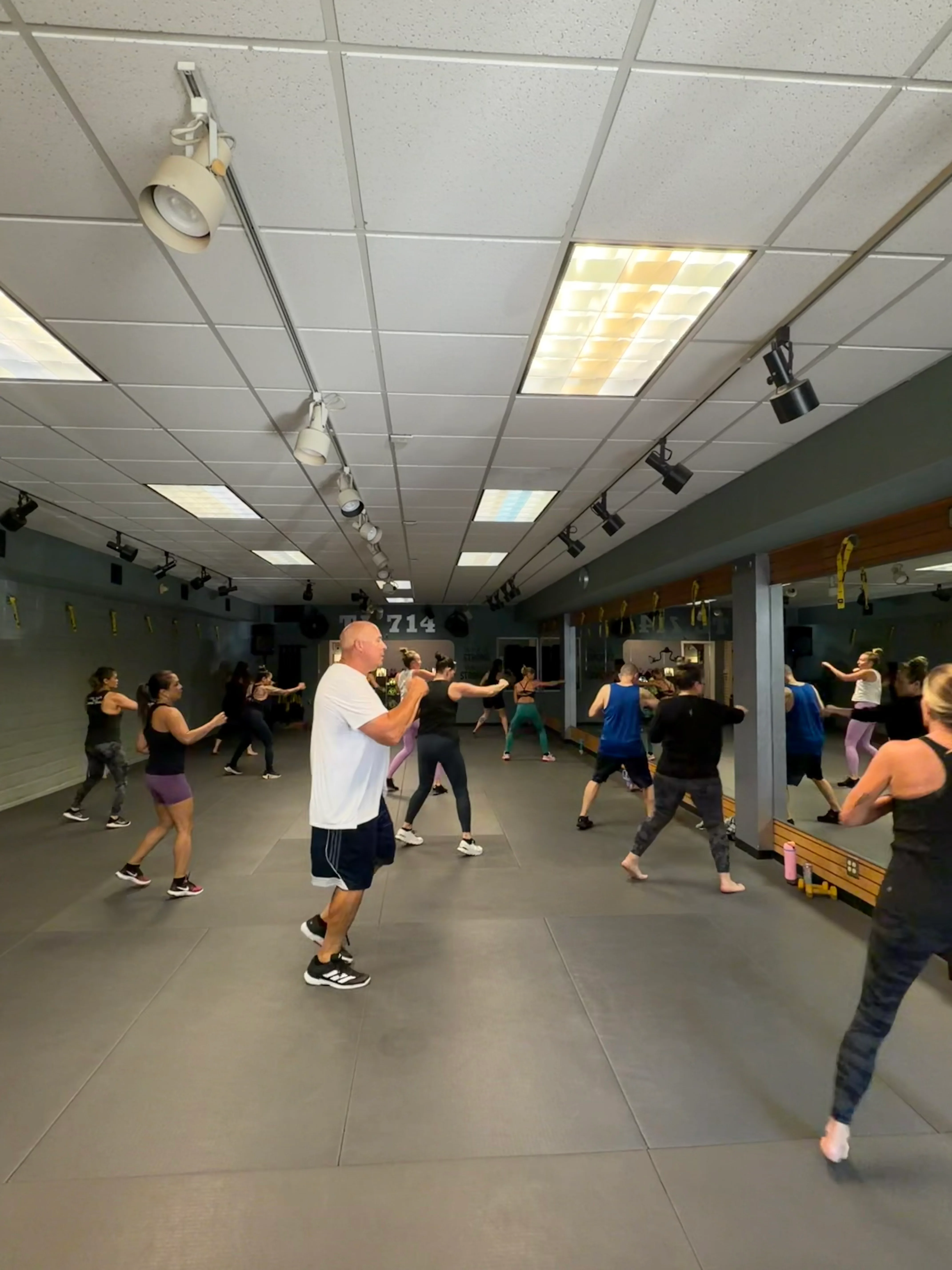 Cardio Kickboxing class